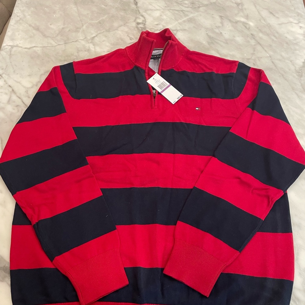 Men’s Tommy Hilfiger Quarter Zip Sweater